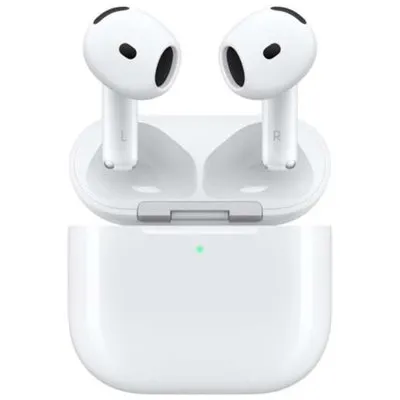 אוזניות ‏אלחוטיות Apple AirPods 4 MXP63ZM/A אפל